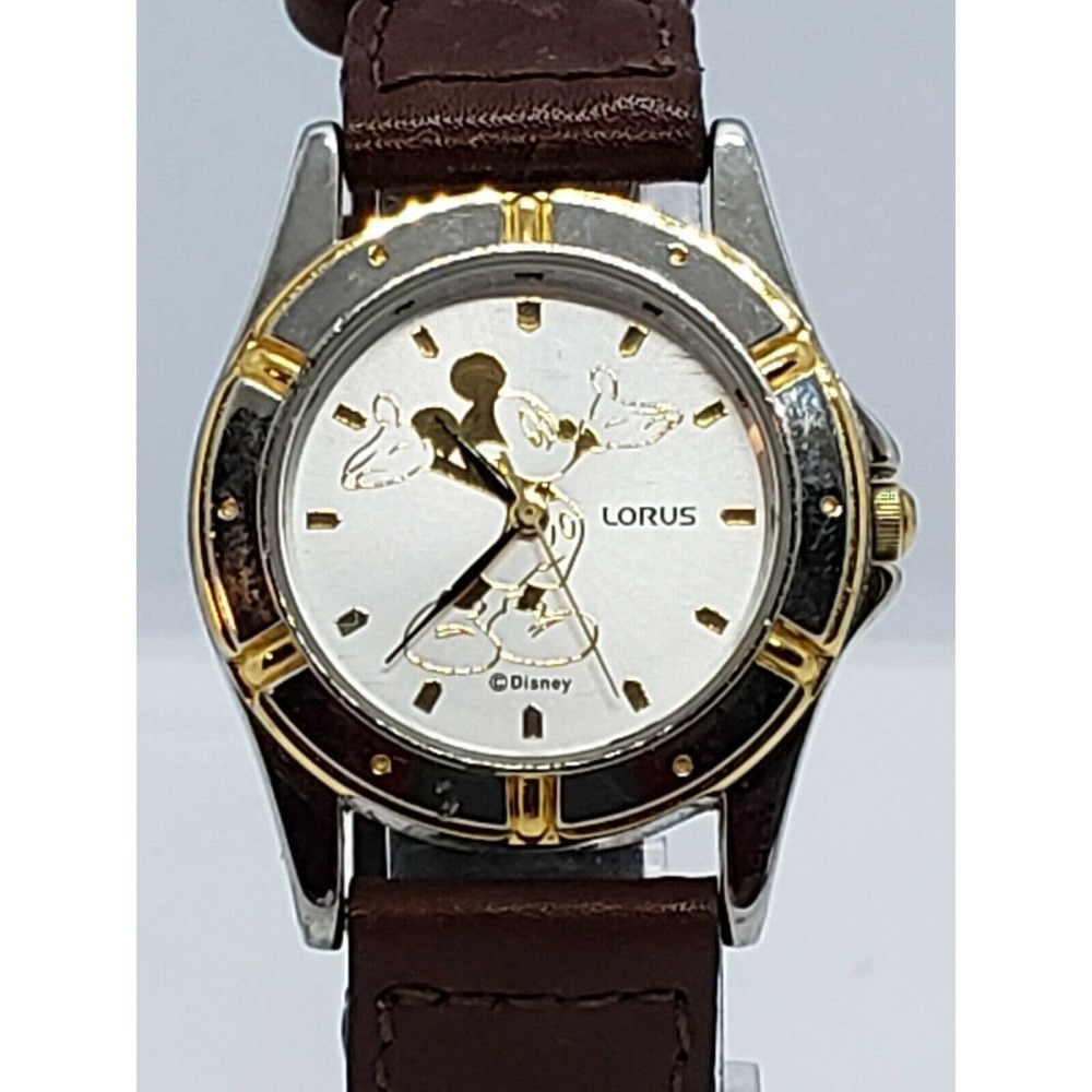 Vintage Disney Women's Watch - Silver and Gold